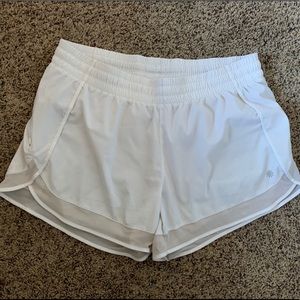 - Athleta mesh racer run short 4”